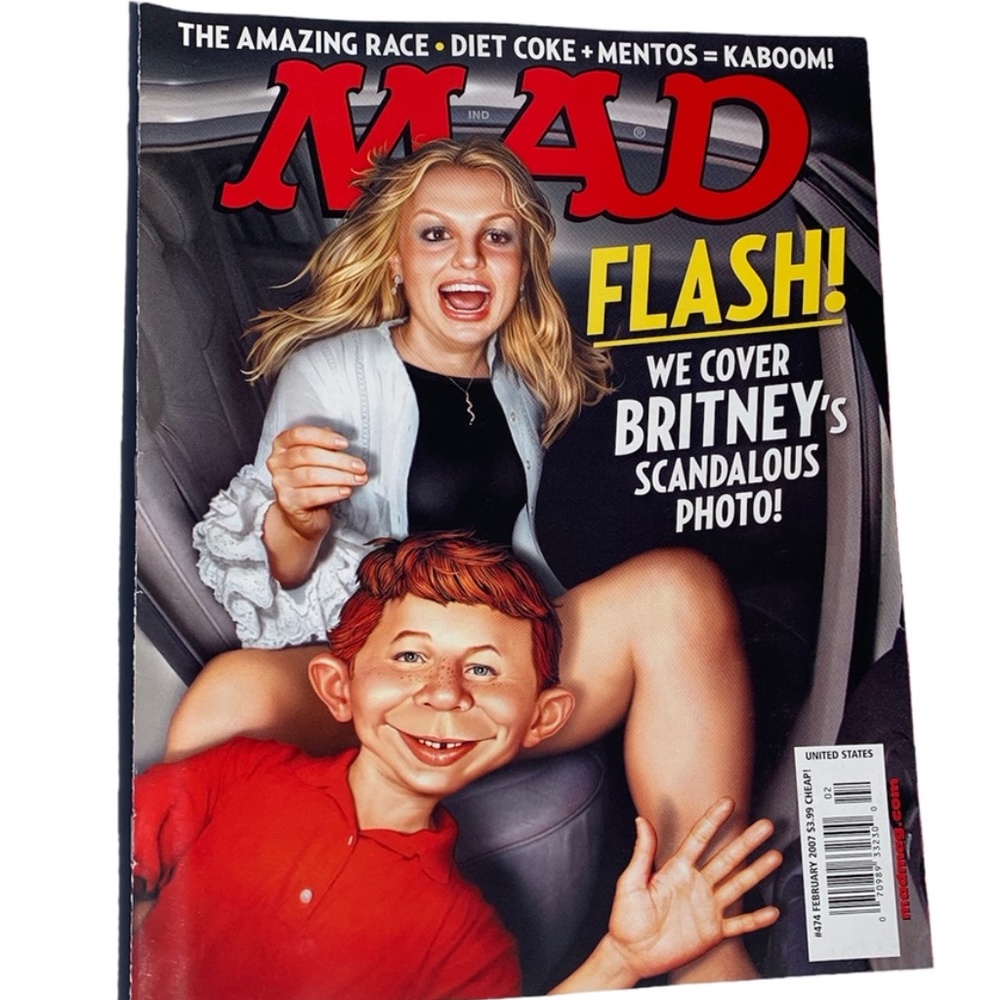 Britney Spears Mad Magazine 2007